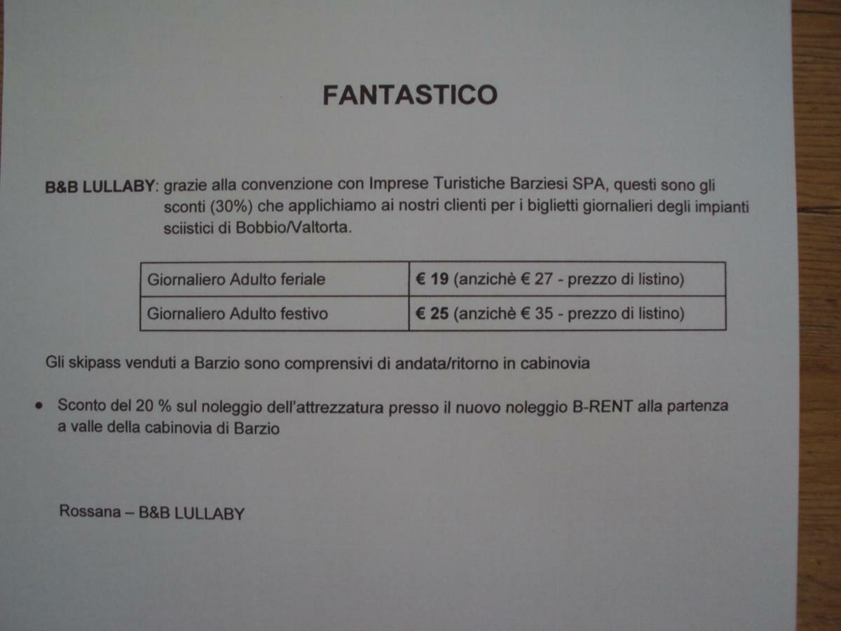 Lullaby B&B Ballabio Bagian luar foto